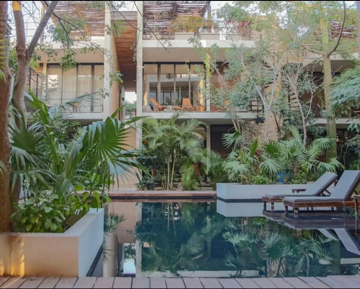 Apartment Private Rooftop With Jacuzzi Sleeps 8 In La Veleta Tulum